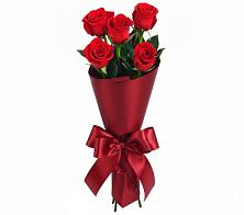 Букет 5 Красных роз Эдлесс Лав в Углегорске