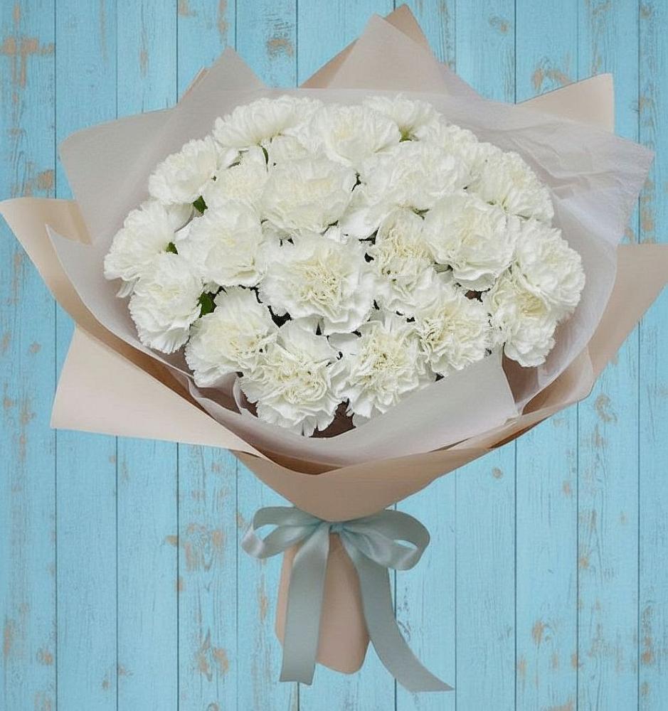 Букет цветов из: Гвоздики в Углегорске