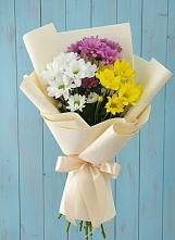 Букет цветов из:  Хризантемы в Углегорске