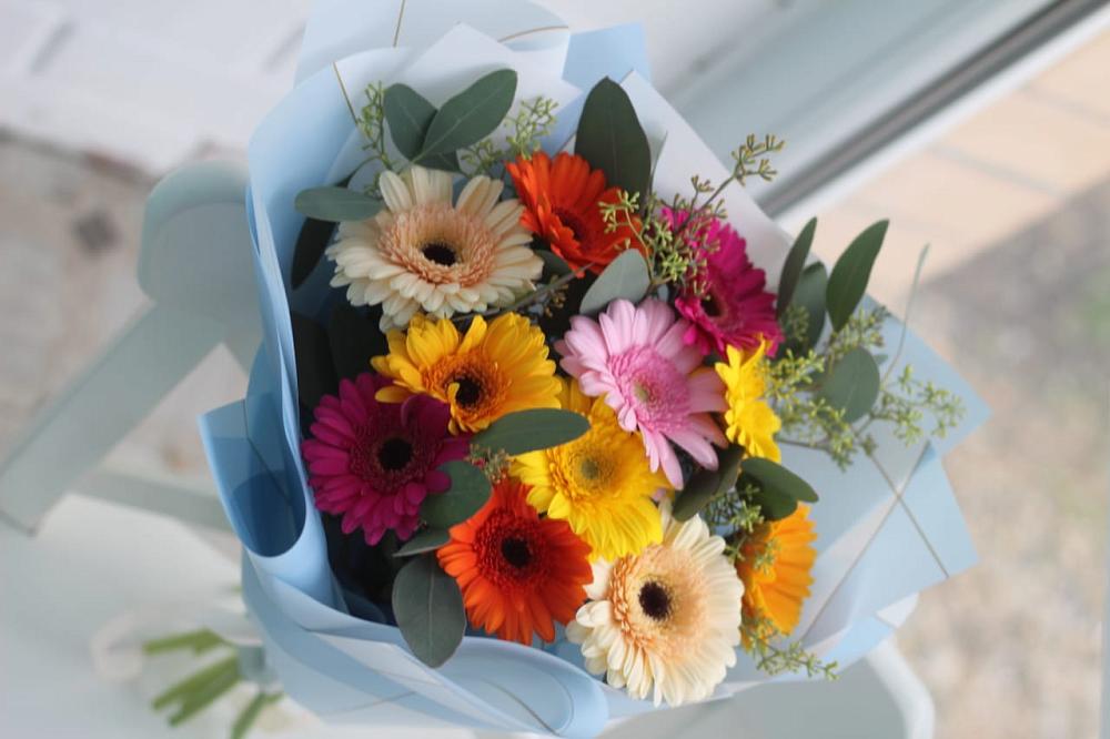 Букет цветов из: Герберы в Углегорске