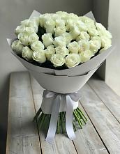 Букет 35 Белых роз #REPLACE_PRED# Углегорске