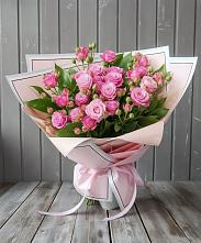 Букет Розовый кустик #REPLACE_PRED# Углегорске
