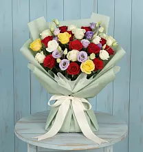 Букет цветов из:  Розы #REPLACE_PRED# Углегорске