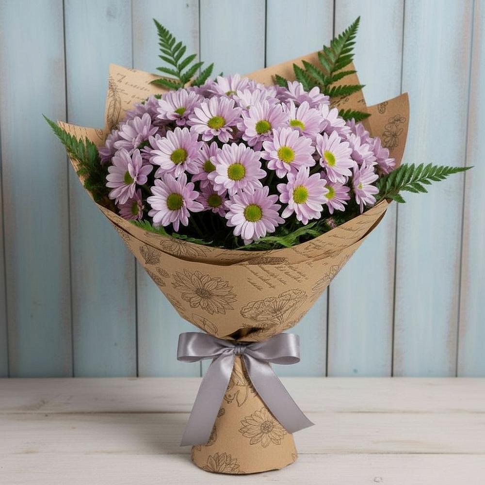 Букет цветов из: Хризантемы в Углегорске