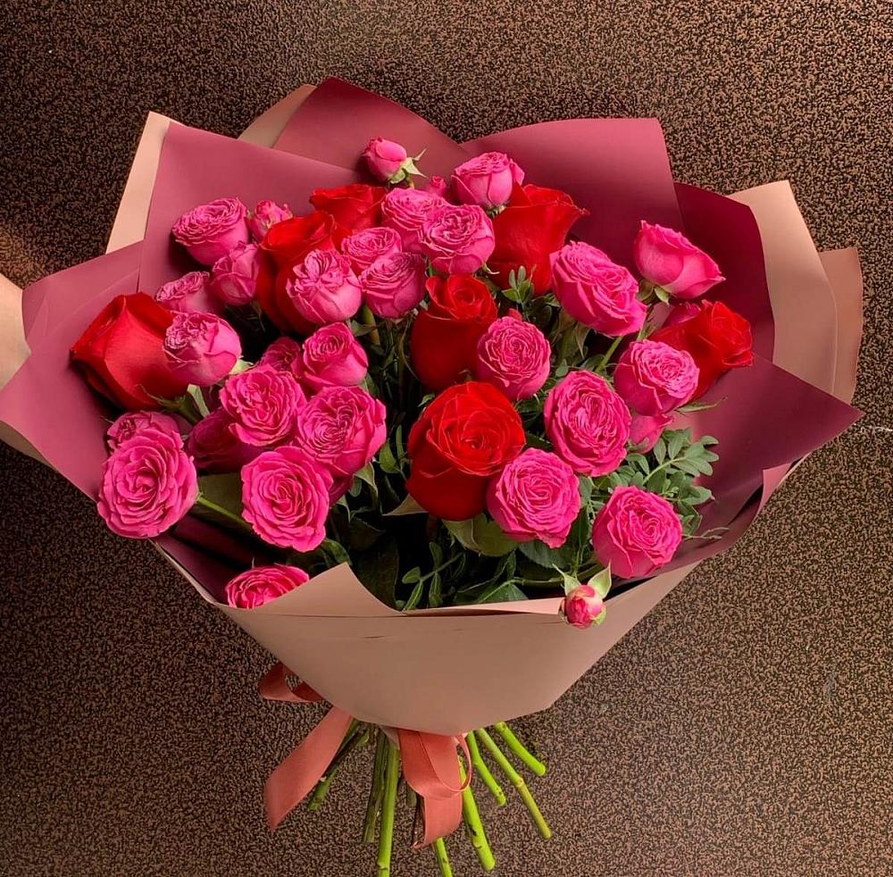 Букет В объятьях нежности в Углегорске