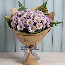 Букет цветов из:  Хризантемы в Углегорске