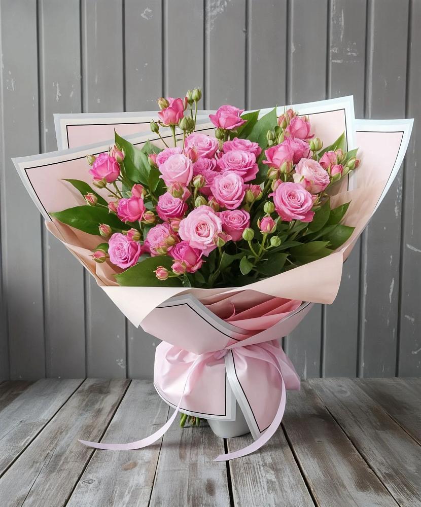 Букет Розовый кустик в Углегорске