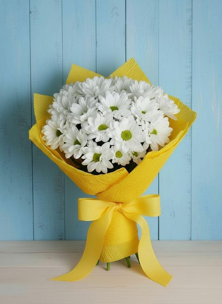 Букет цветов из: Хризантемы в Углегорске