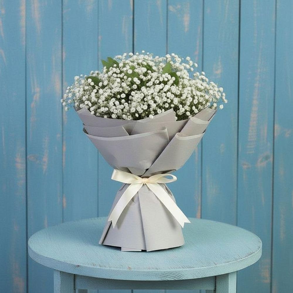 Букет цветов из: Гипсофила в Углегорске