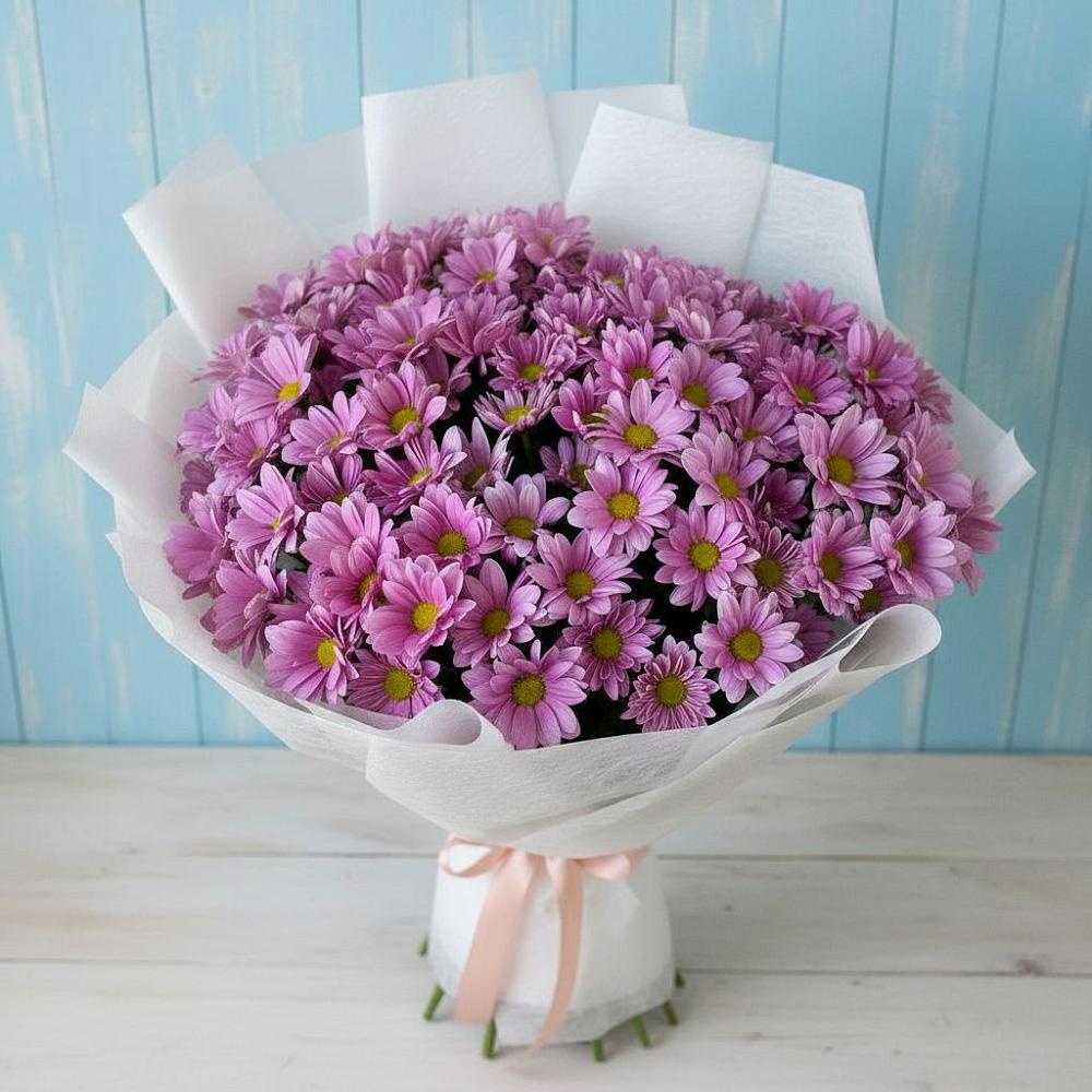 Букет цветов из: Хризантемы в Углегорске